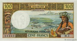 100 Francs NOUVELLE CALÉDONIE  1972 P.63b