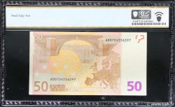 50 Euro EUROPA  2002 P.04x EBC