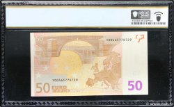 50 Euro EUROPE  2002 P.04y TTB+