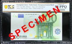 100 Euros EUROPE  2002 P.05p SPL