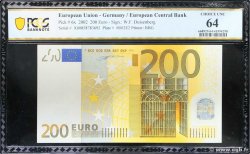 200 Euros EUROPE  2002 P.06x pr.NEUF