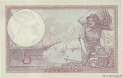 5 Francs FEMME CASQUÉE FRANCE  1933 F.03.17 NEUF