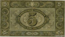 5 Francs SUISSE  1936 P.11h G