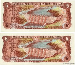 5 Pesos Oro Consécutifs RÉPUBLIQUE DOMINICAINE  1997 P.152b NEUF
