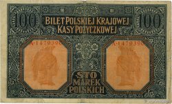 100 Marek POLOGNE  1916 P.015 B