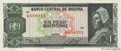 1 Peso Boliviano BOLIVIE  1962 P.158 pr.SPL