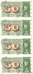 50 Francs Consécutifs SUISSE  1972 P.48l AU