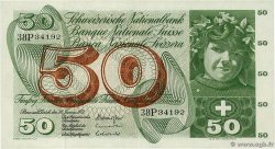 50 Francs SWITZERLAND  1972 P.48l AU