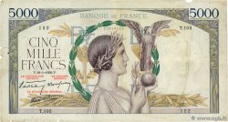 5000 Francs VICTOIRE Impression à plat FRANCE  1939 F.46.02 B+