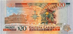 20 Dollars EAST CARIBBEAN STATES  2008 P.49 VZ+