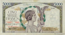 5000 Francs VICTOIRE Impression à plat FRANCE  1940 F.46.17 pr.TTB