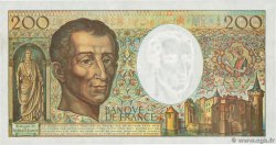 200 Francs MONTESQUIEU Modifié FRANCIA  1994 F.70/2.01 MBC+