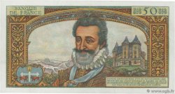 50 Nouveaux Francs HENRI IV FRANCE  1959 F.58.03 XF