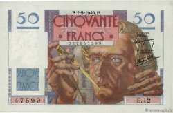 50 Francs LE VERRIER FRANCE  1946 F.20.03