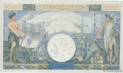 1000 Francs COMMERCE ET INDUSTRIE FRANCE  1944 F.39.12 TTB