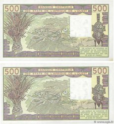 500 Francs Consécutifs WEST AFRICAN STATES  1985 P.106Ai UNC-