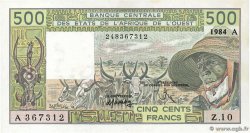 500 Francs ÉTATS DE L