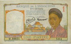 1 Piastre INDOCHINE FRANÇAISE  1946 P.054c TTB