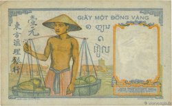 1 Piastre INDOCHINE FRANÇAISE  1946 P.054c TTB