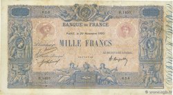 1000 Francs BLEU ET ROSE FRANCE  1920 F.36.36 F-