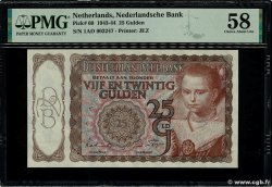 25 Gulden NETHERLANDS  1943 P.060
