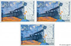 50 Francs SAINT-EXUPÉRY Lot FRANCIA  1992 F.72.01b SC+