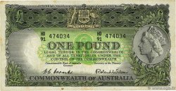 1 Pound AUSTRALIEN  1953 P.30a fSS