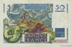 50 Francs LE VERRIER FRANCE  1947 F.20.09 VF+