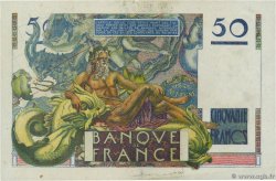 50 Francs LE VERRIER FRANKREICH  1949 F.20.11 fVZ