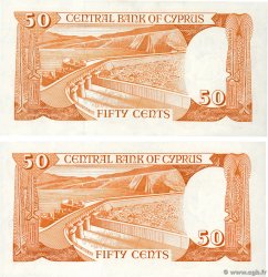50 Cents Lot CYPRUS  1987 P.52 UNC