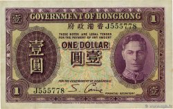 1 Dollar HONG-KONG  1936 P.312 BC+