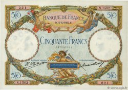 50 Francs LUC OLIVIER MERSON FRANCE  1927 F.15.01 pr.SUP