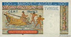 100 Francs TUNESIEN  1947 P.24 fVZ