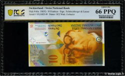10 Francs SWITZERLAND  1995 P.66a UNC