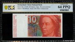 10 Francs SUISSE  1979 P.53a UNC-