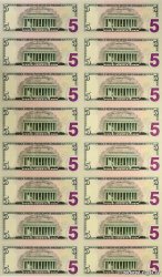 5 Dollars Planche UNITED STATES OF AMERICA New York 2006 P.524 UNC