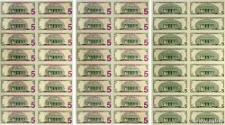 5 Dollars Planche ÉTATS-UNIS D