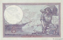 5 Francs FEMME CASQUÉE FRANCE  1924 F.03.08 XF-