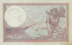 5 Francs FEMME CASQUÉE FRANKREICH  1926 F.03.10 fST