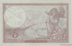 5 Francs FEMME CASQUÉE modifié FRANKREICH  1939 F.04.11 fST+