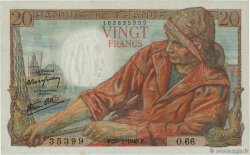 20 Francs PÊCHEUR FRANCIA  1943 F.13.05 SC+