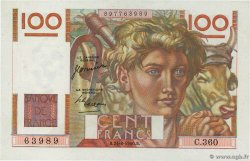 100 Francs JEUNE PAYSAN FRANCIA  1950 F.28.26 EBC+