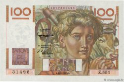 100 Francs JEUNE PAYSAN FRANCE  1953 F.28.38