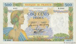 500 Francs LA PAIX FRANCIA  1941 F.32.18