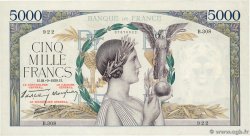 5000 Francs VICTOIRE Impression à plat FRANCIA  1939 F.46.11 MBC+