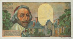 10 Nouveaux Francs RICHELIEU FRANCE  1959 F.57.02 VF+