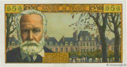 5 Nouveaux Francs VICTOR HUGO FRANCE  1959 F.56.01 TTB+