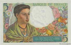 5 Francs BERGER FRANCE  1943 F.05.03 UNC