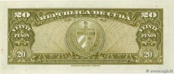 20 Pesos CUBA  1960 P.080c NEUF