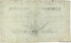 400 Livres FRANCE  1792 Ass.38a TB+
